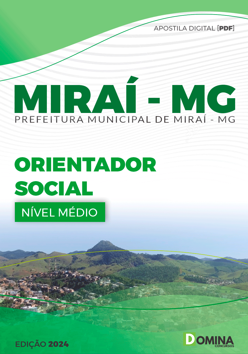 Apostila Pref Miraí MG 2024 Orientador Social