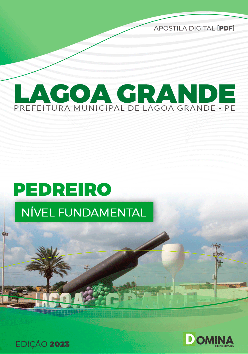 Apostila Pref Lagoa Grande PE 2024 Pedreiro