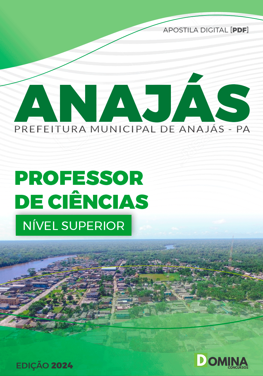 Apostila Pref Anajás PA 2024 Professor Ciências