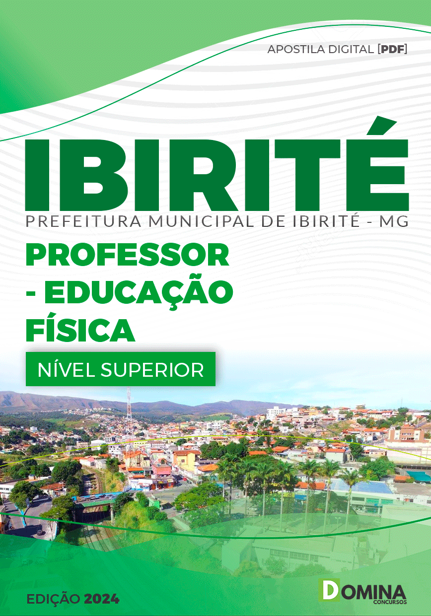 Apostila Pref Ibirité MG 2024 Professor Educação Física