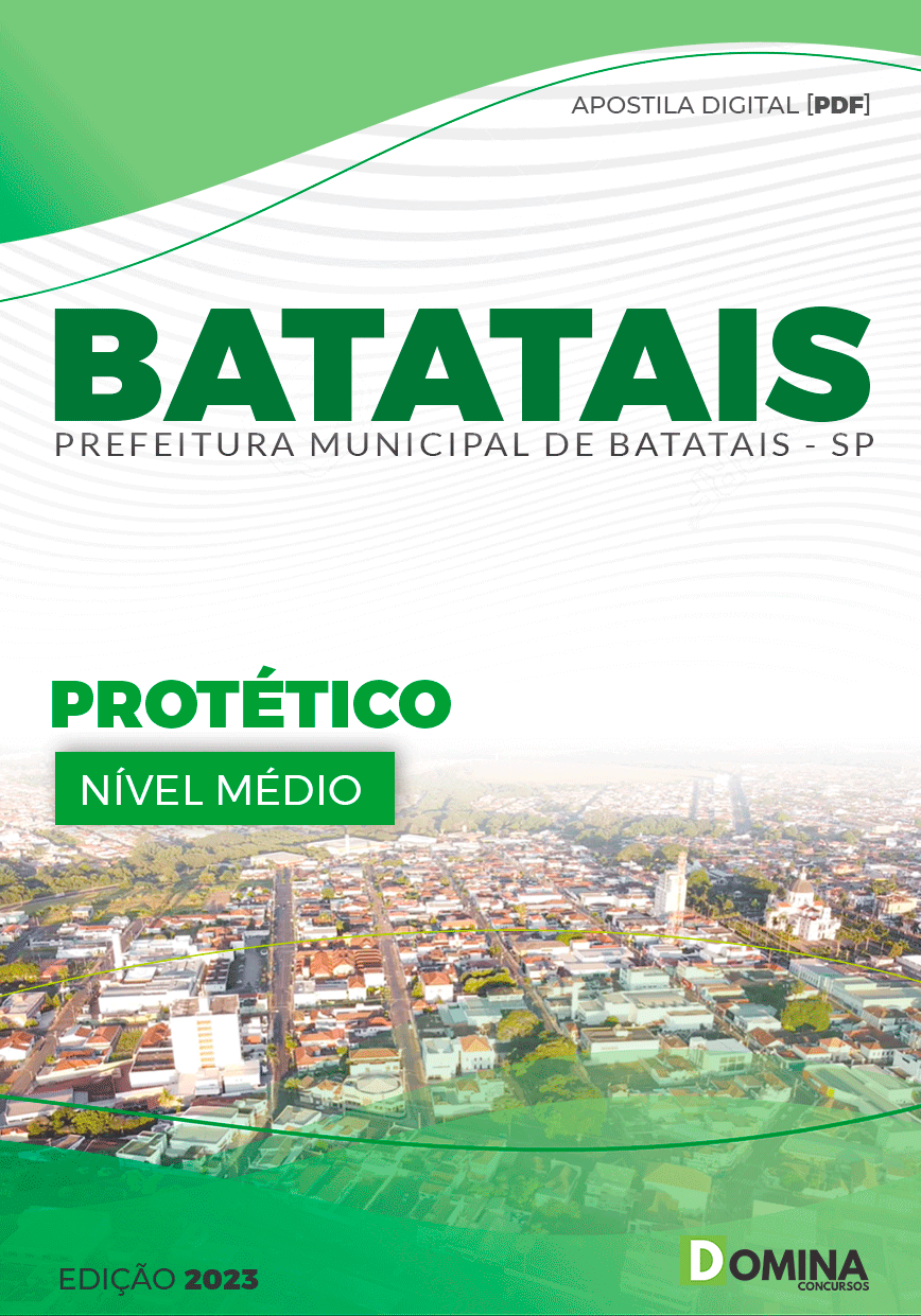 Apostila Pref Batatais SP 2024 Protético