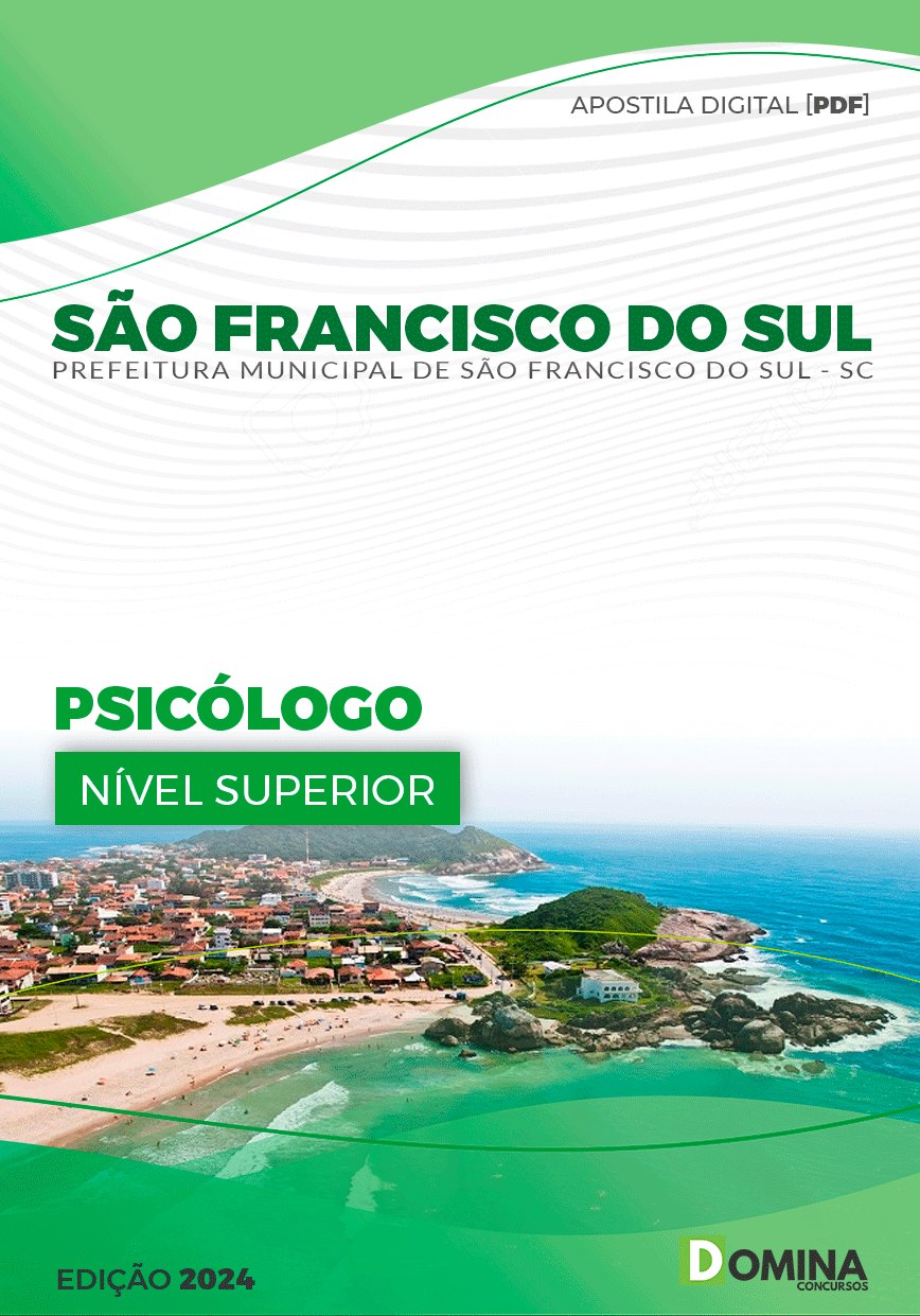 Pref São Francisco do Sul SC 2024 Psicólogo