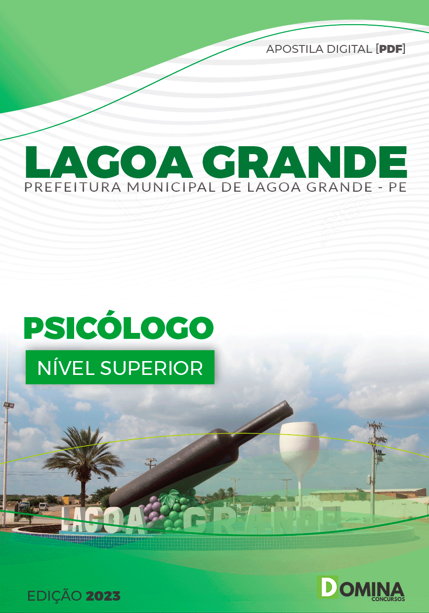 Apostila Pref Lagoa Grande PE 2024 Psicólogo