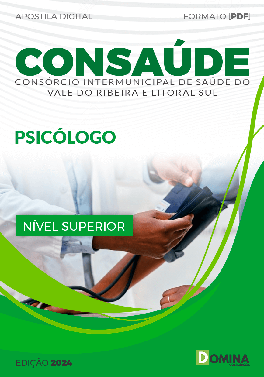 Apostila Seletivo CONSAÚDE 2024 Psicólogo