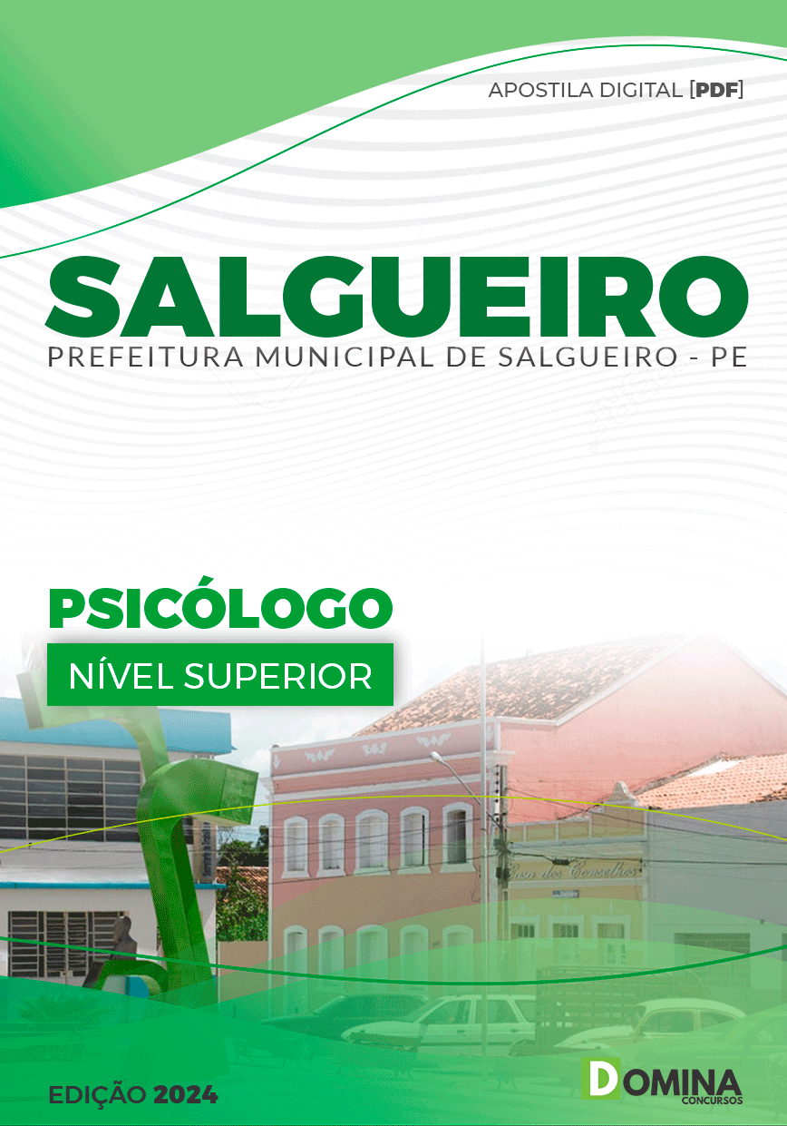Apostila Prefeitura Salgueiro PE 2024 Psicólogo