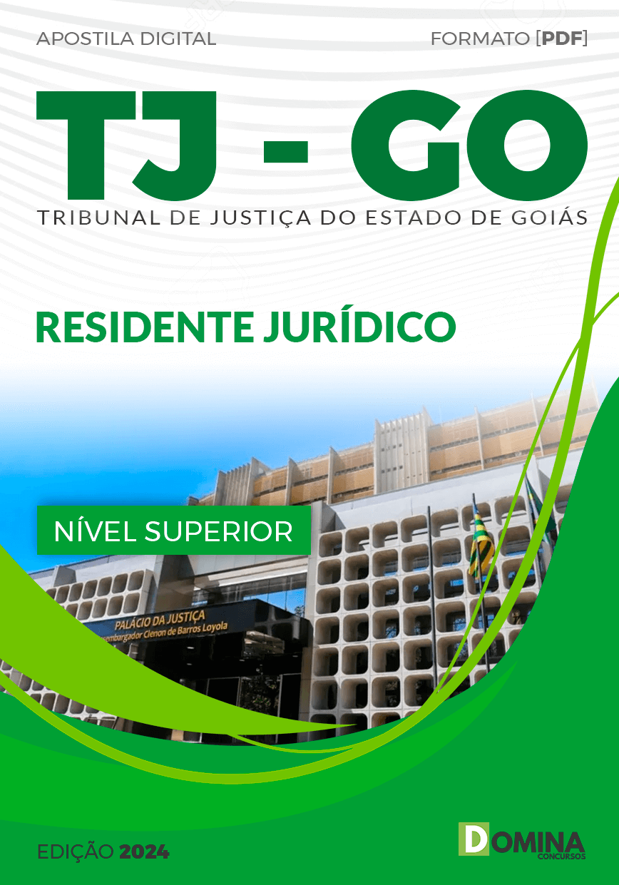 Apostila TJ GO 2024 Residente Jurídico