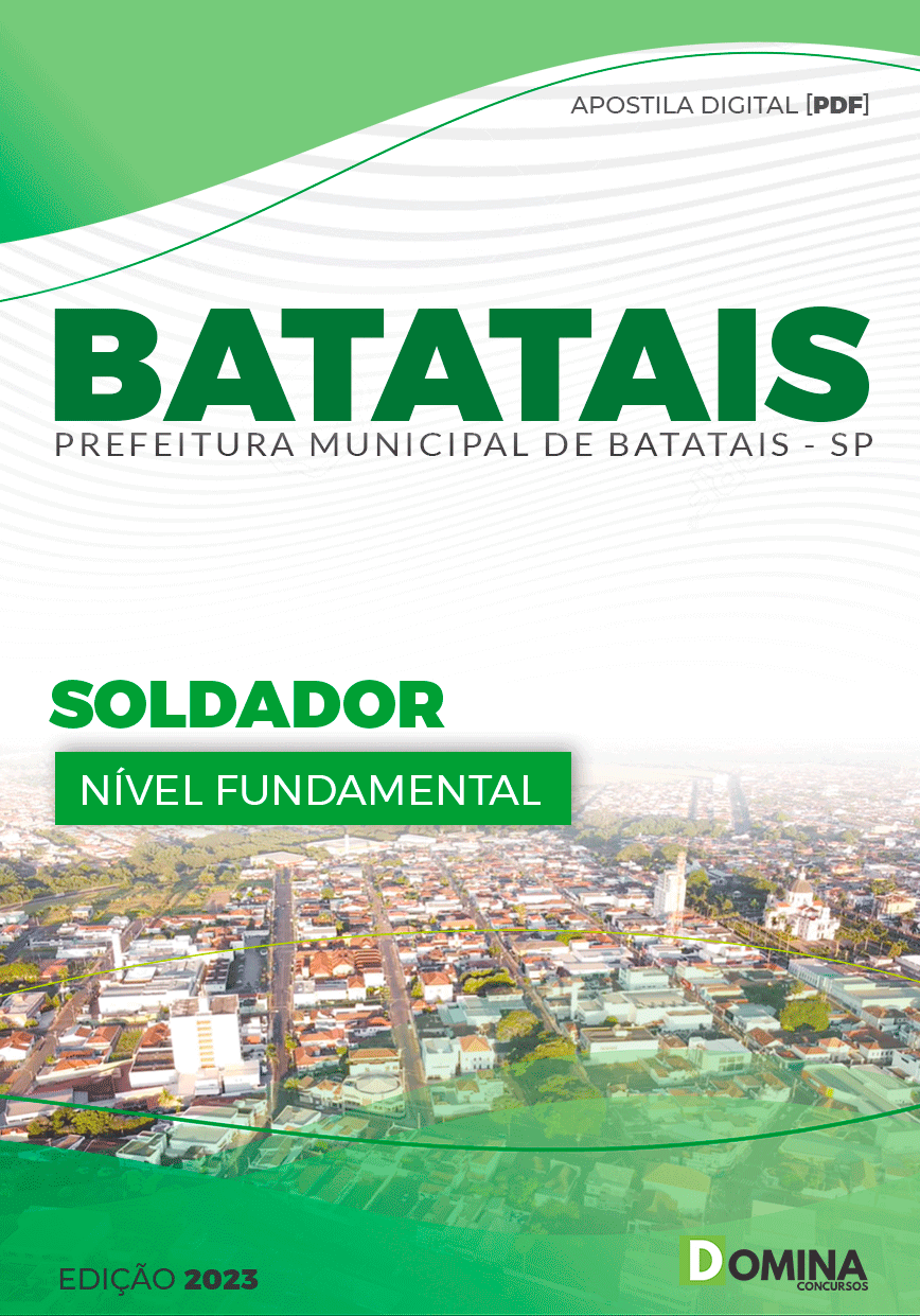 Apostila Pref Batatais SP 2024 Soldador