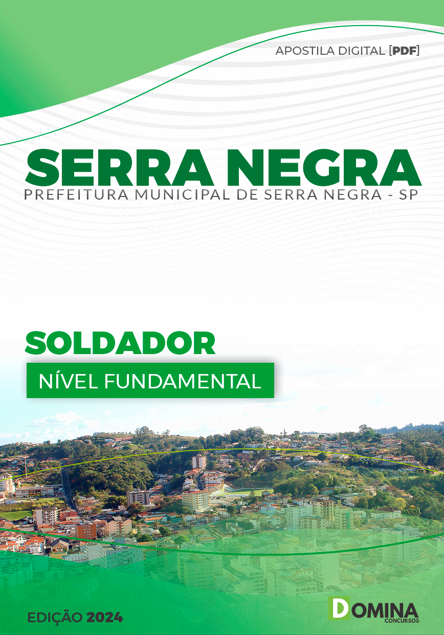 Apostila Pref Serra Negra SP 2024 Soldador