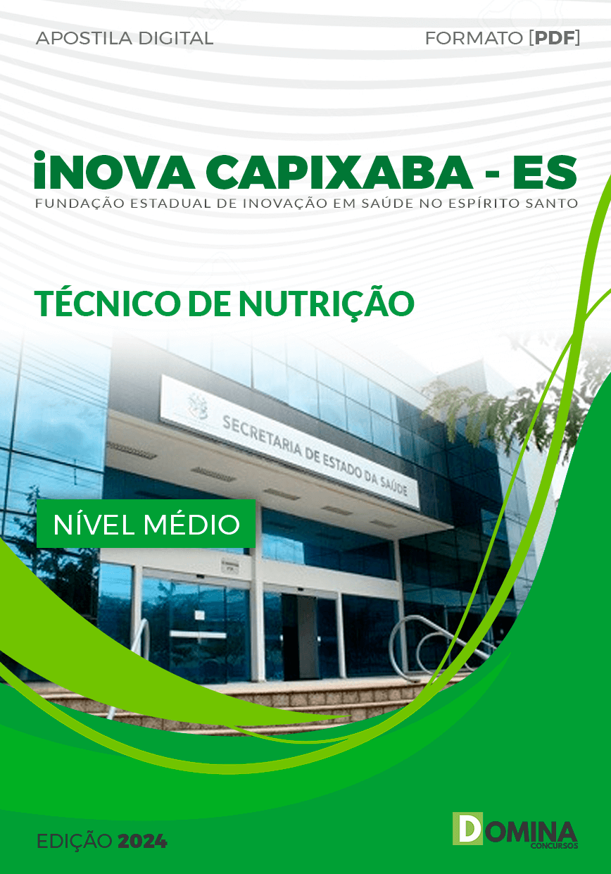 Apostila iNOVA Capixaba ES 2024 Técnico de Nutrição