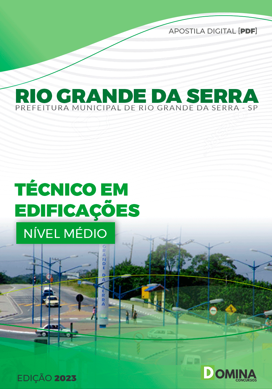 Apostila Pref Rio Grande Serra SP 2024 Técnico em Edificações