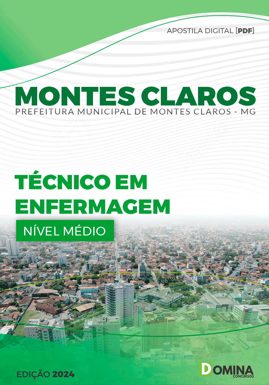 Apostila Pref Montes Claros MG 2024 Técnico em Enfermagem