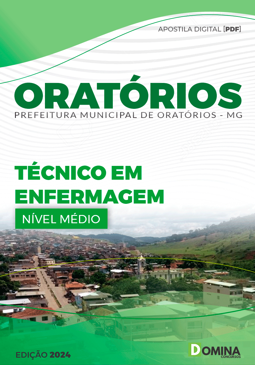 Apostila Pref Oratórios MG 2024 Técnico Enfermagem