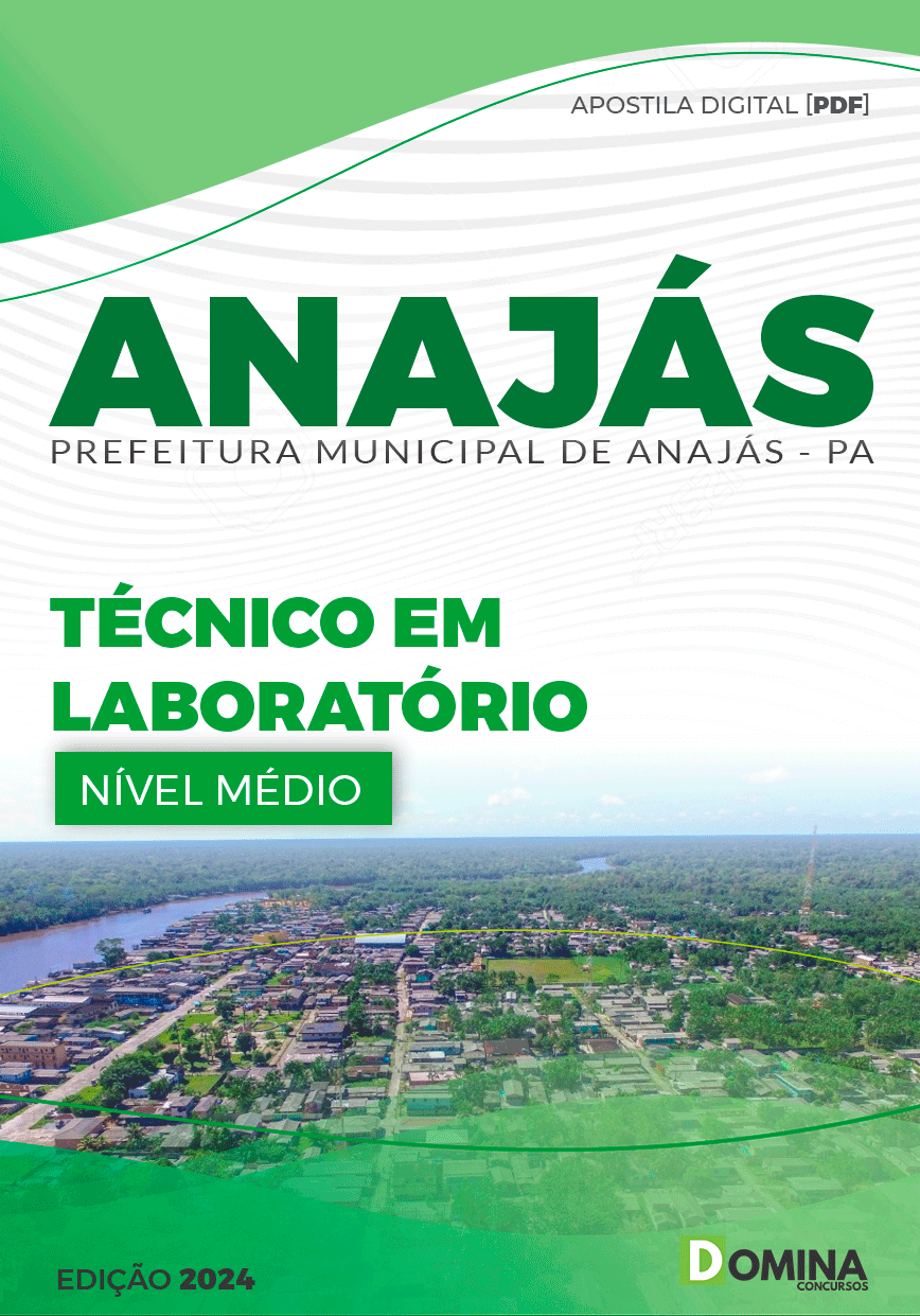 Apostila Pref Anajás PA 2024 Técnico Laboratório