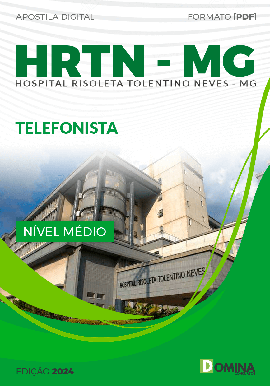 Apostila HRTN MG 2024 Telefonista