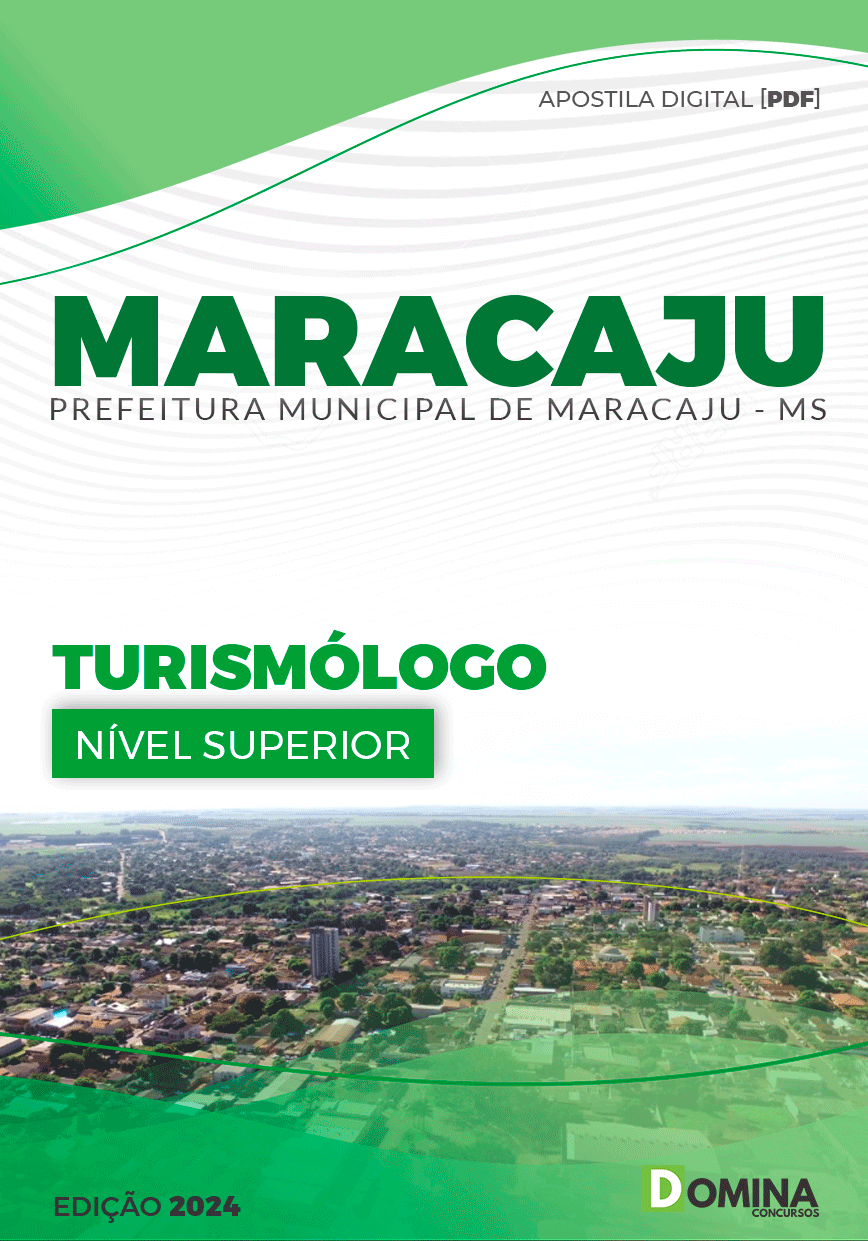 Apostila Pref Maracaju MS 2024 Turismólogo