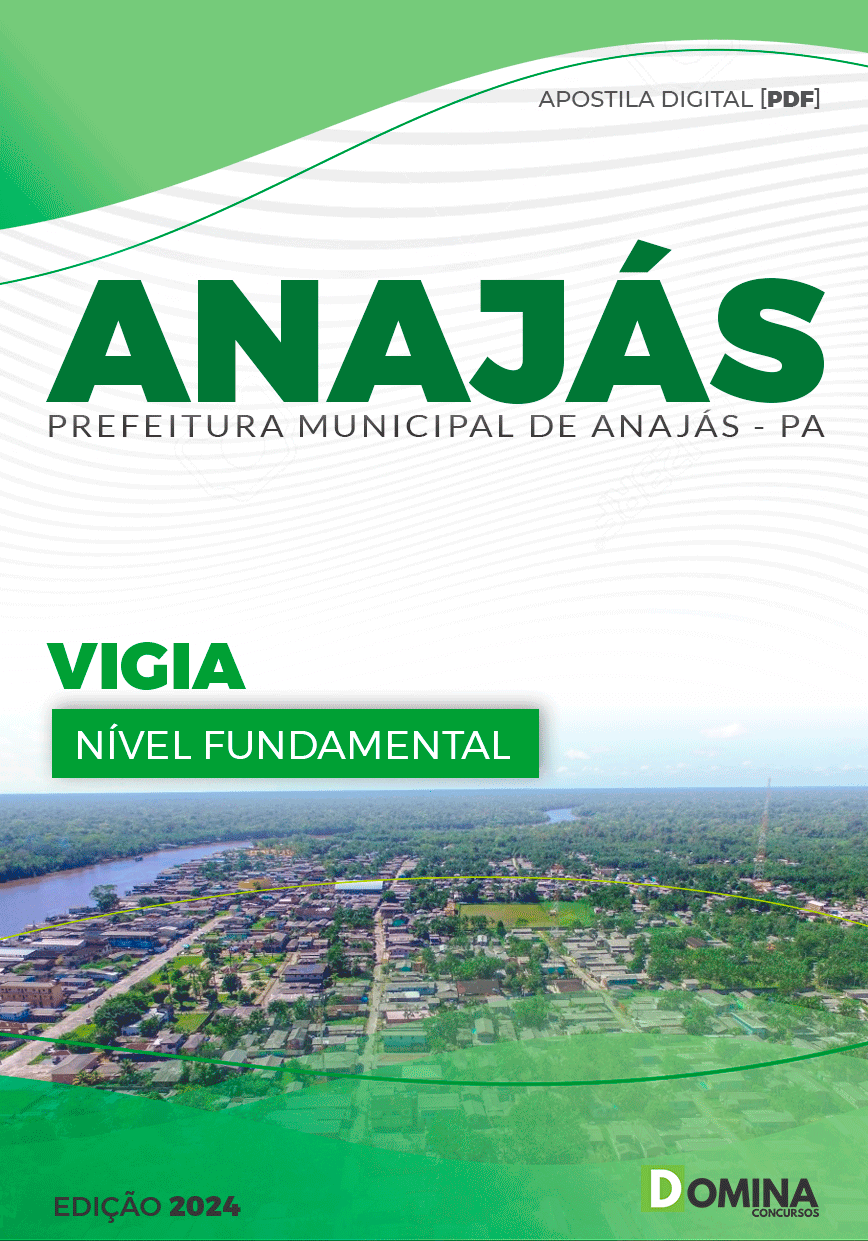 Apostila Pref Anajás PA 2024 Vigia