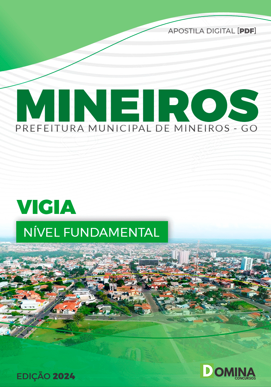 Apostila Prefeitura Mineiros GO 2024 Vigia
