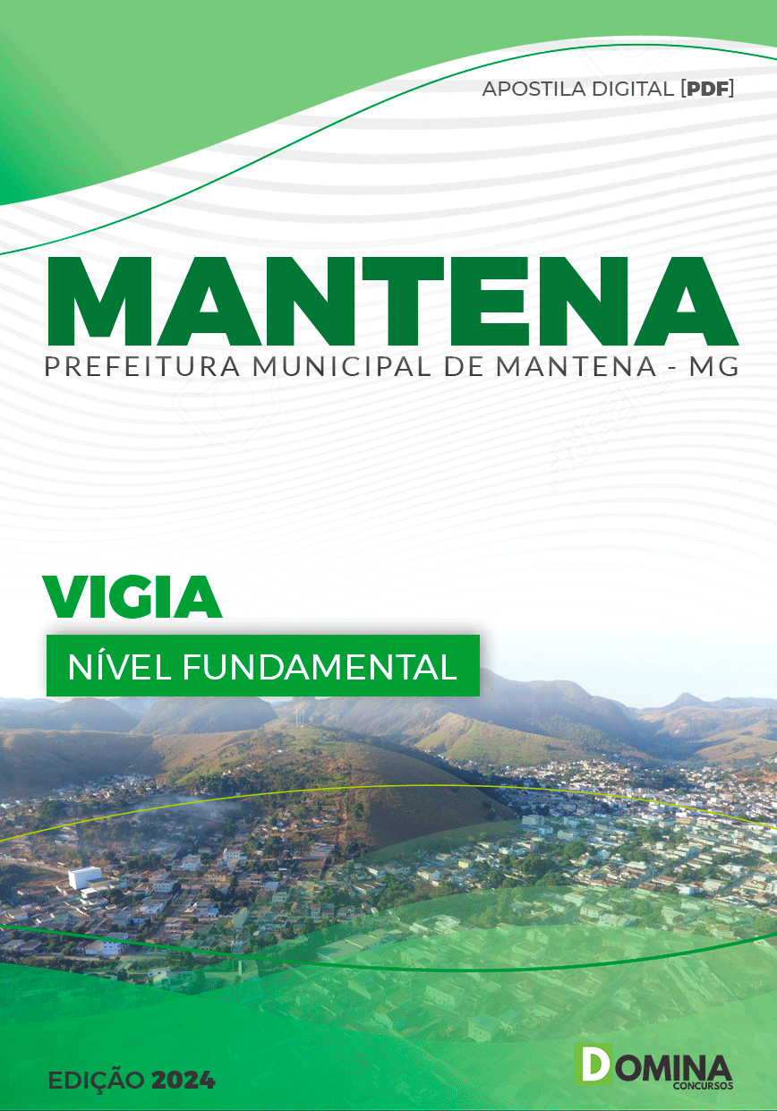 Apostila Pref Mantena MG 2024 Vigia