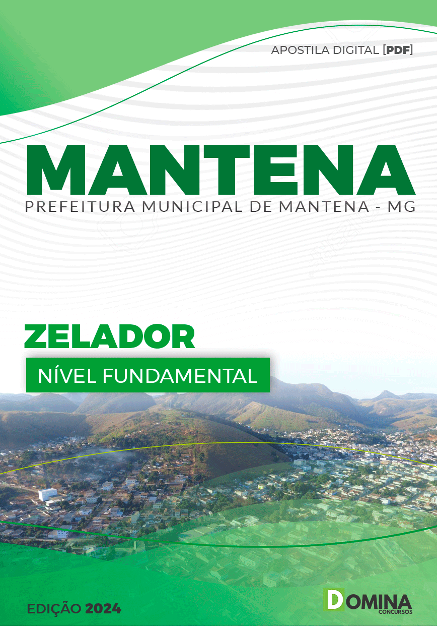 Apostila Pref Mantena MG 2024 Zelador