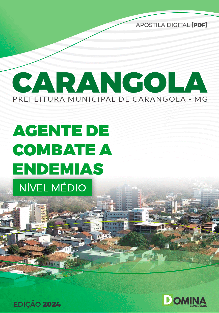 Apostila Prefeitura Carangola MG 2024 Agente Combate Endemias