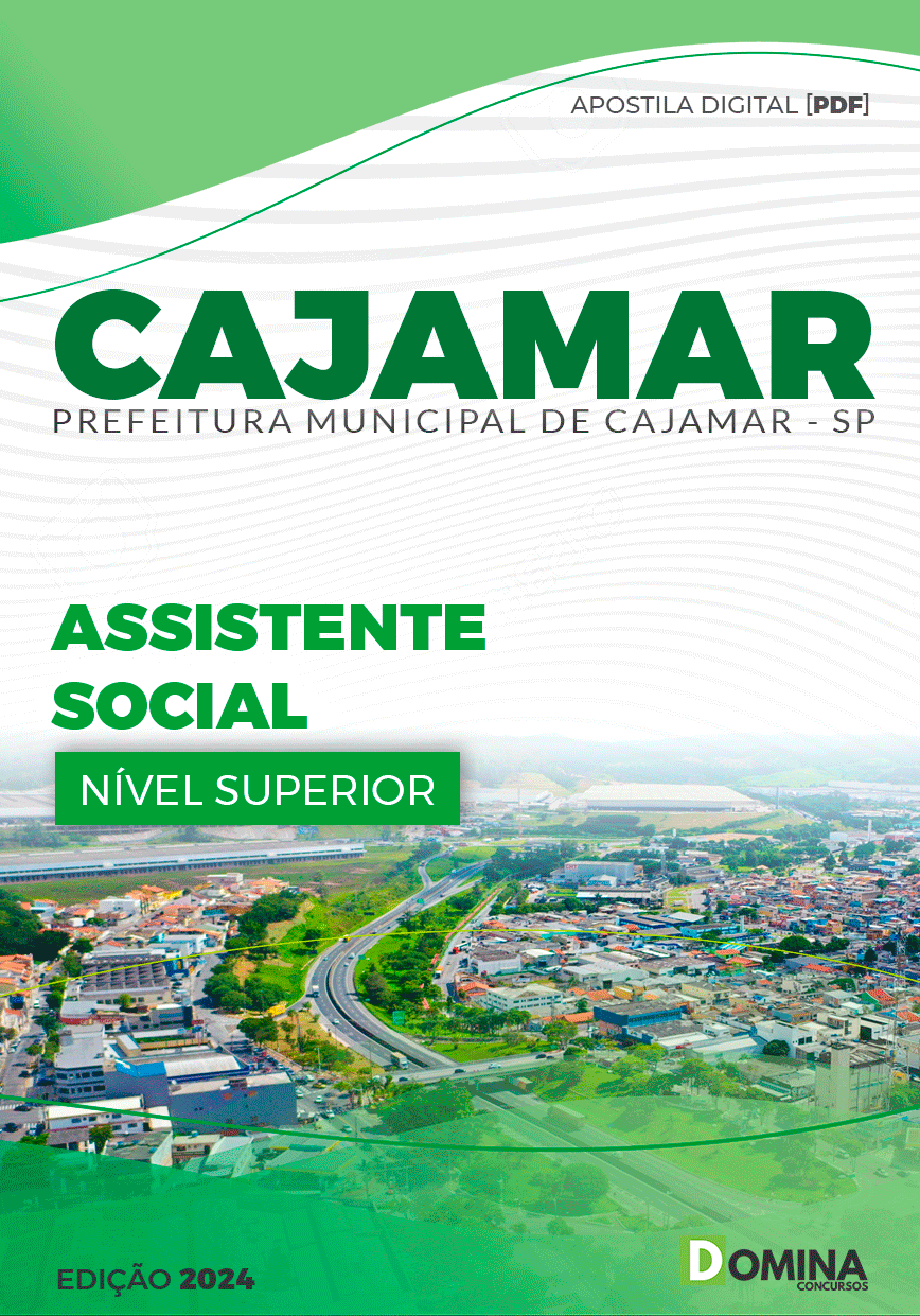 Apostila Prefeitura Cajamar SP 2024 Assistente Social