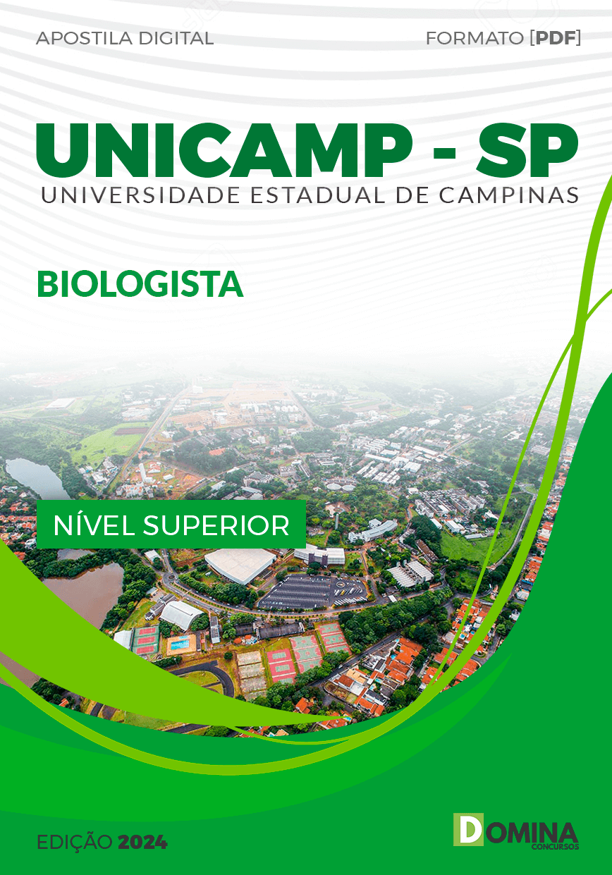 Apostila UNICAMP SP 2024 Biologista