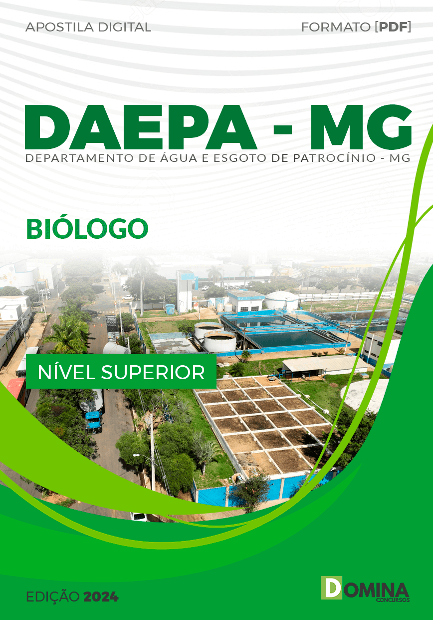 Apostila DAEPA Patrocínio MG 2024 Biólogo
