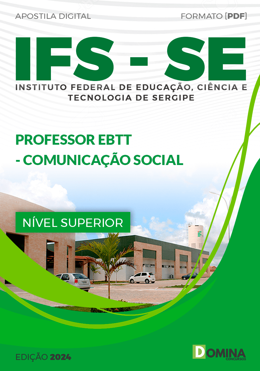 Apostila IFS SE 2024 Professor de Comunicação Social