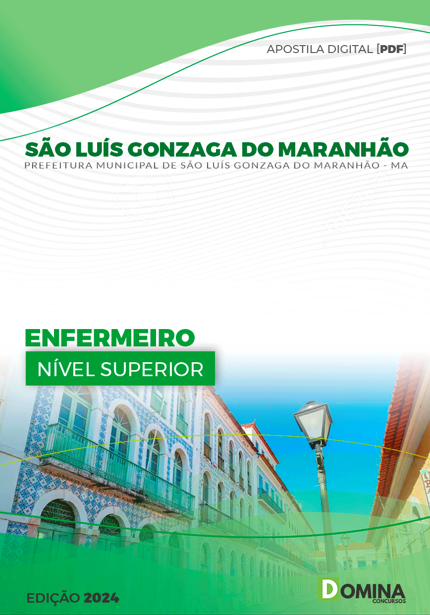 Apostila São Luís Gonzaga Maranhão MA 2024 Enfermeiro