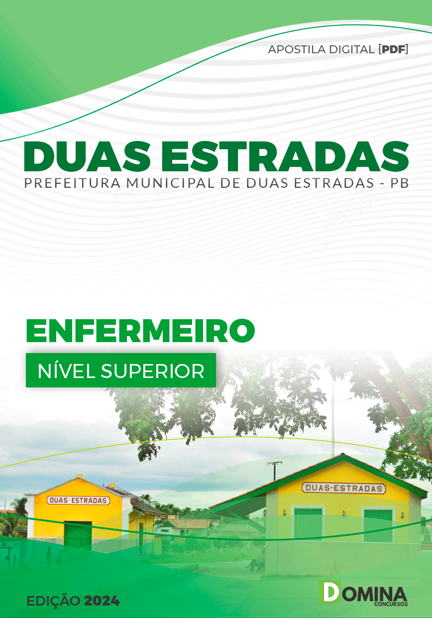 Apostila Prefeitura Duas Estradas PB 2024 Enfermeiro