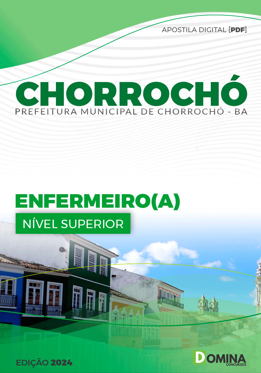 Apostila Prefeitura Chorrochó BA 2024 Enfermeiro