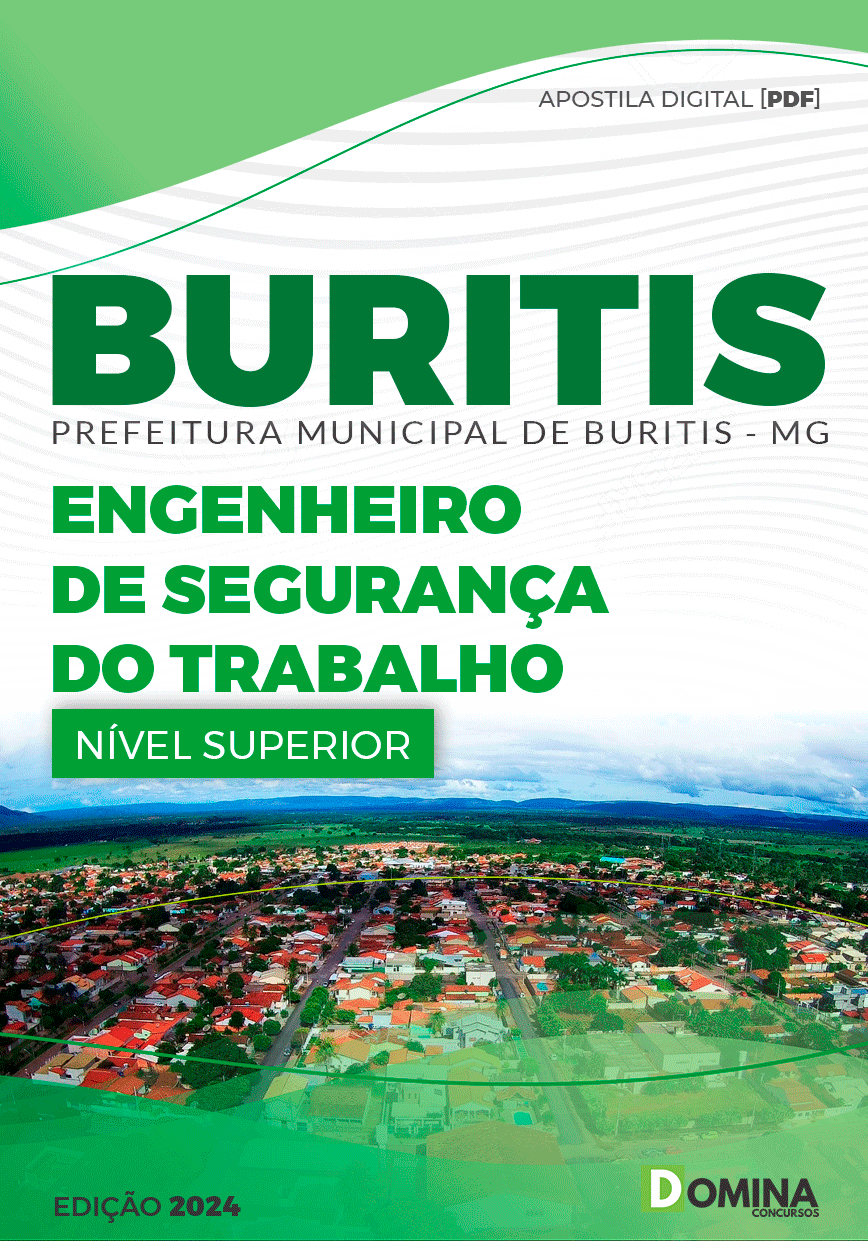 Apostila Prefeitura Buritis MG 2024 Engenheiro Seg do Trabalho