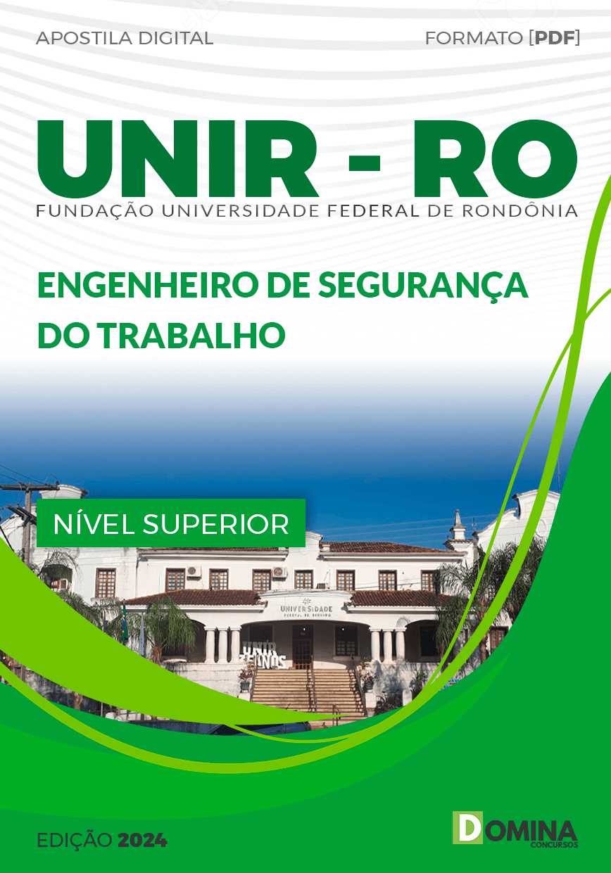 Apostila UNIR RO 2024 Engenheiro de Segurança do Trabalho