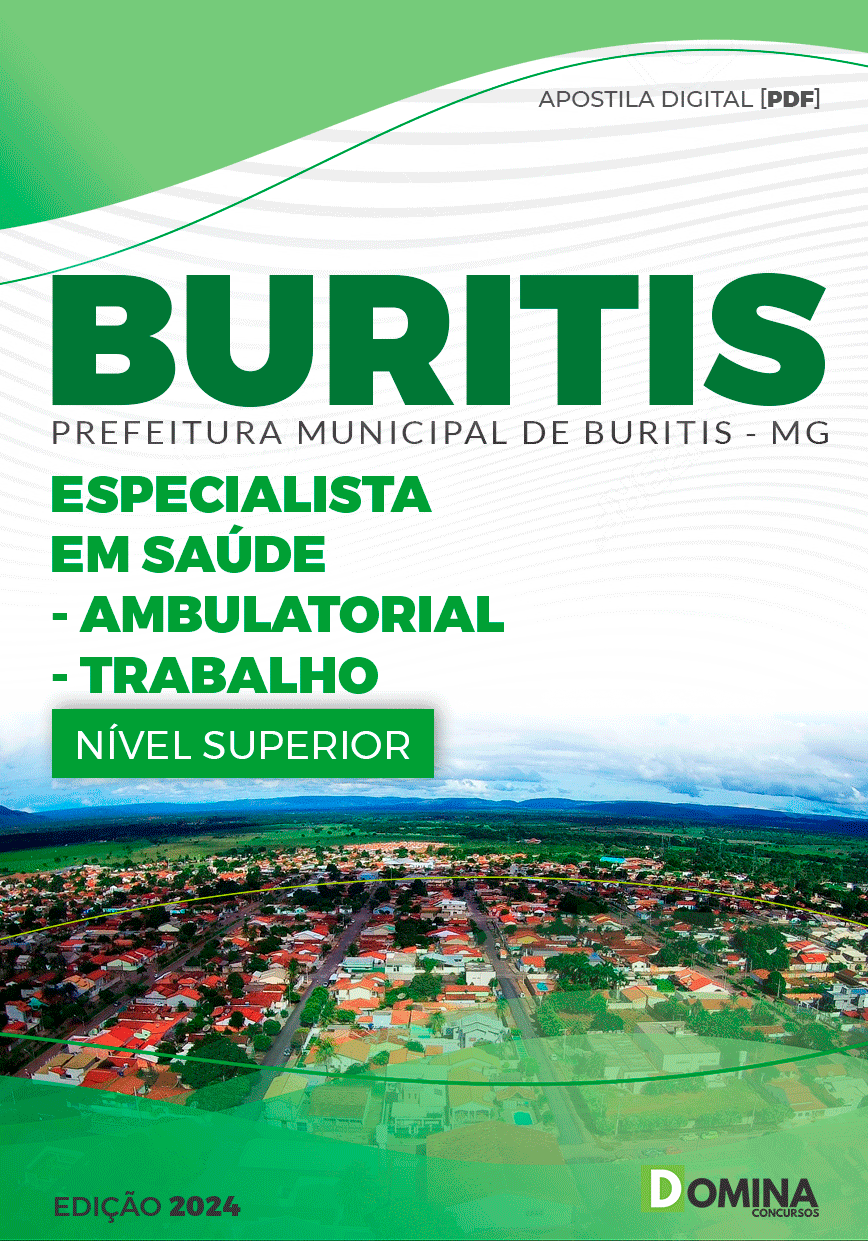 Apostila Prefeitura Buritis MG 2024 Especial Saúde Ambulatorial