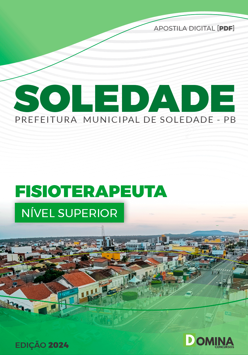 Apostila Prefeitura Soledade PB 2024 Fisioterapeuta