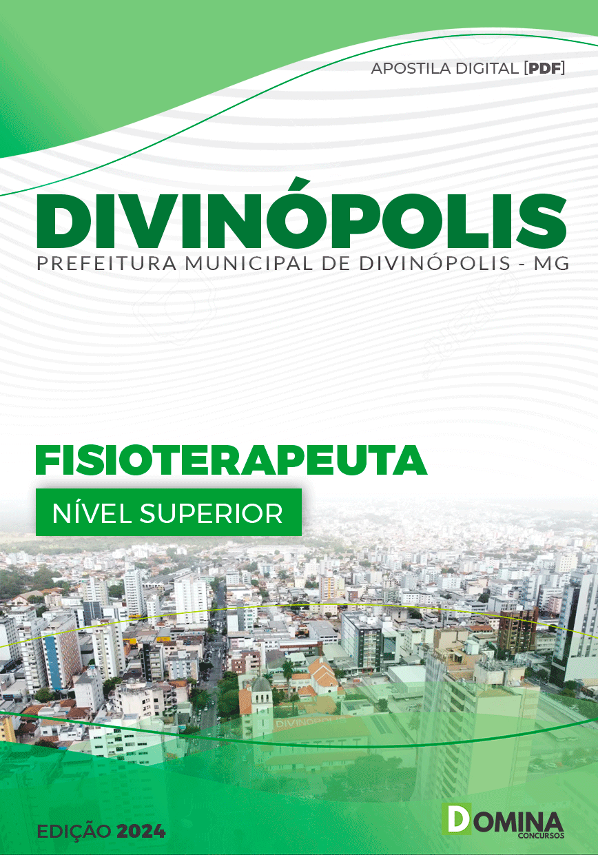 Apostila Prefeitura Divinópolis MG 2024 Fonoaudiólogo
