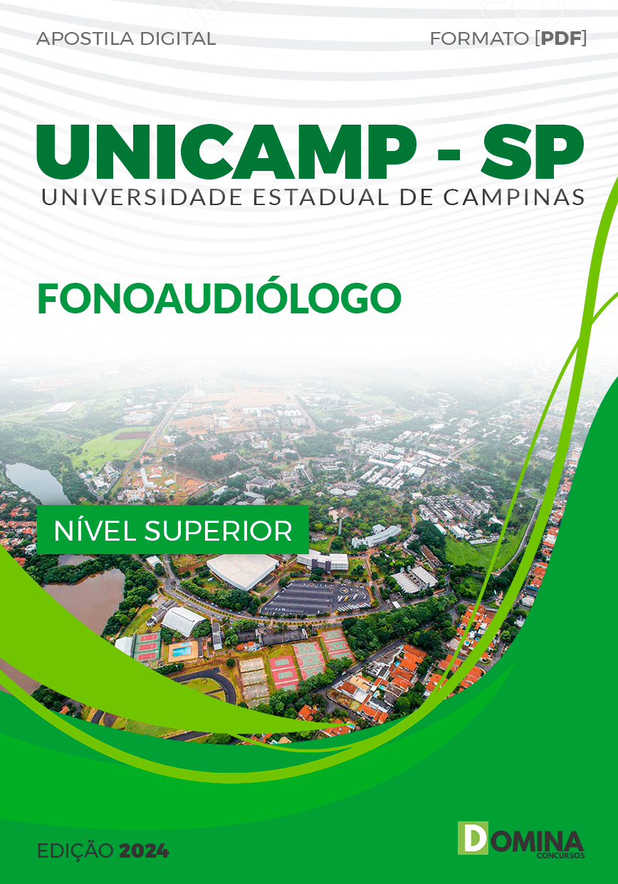 Apostila UNICAMP SP 2024 Fonoaudiólogo