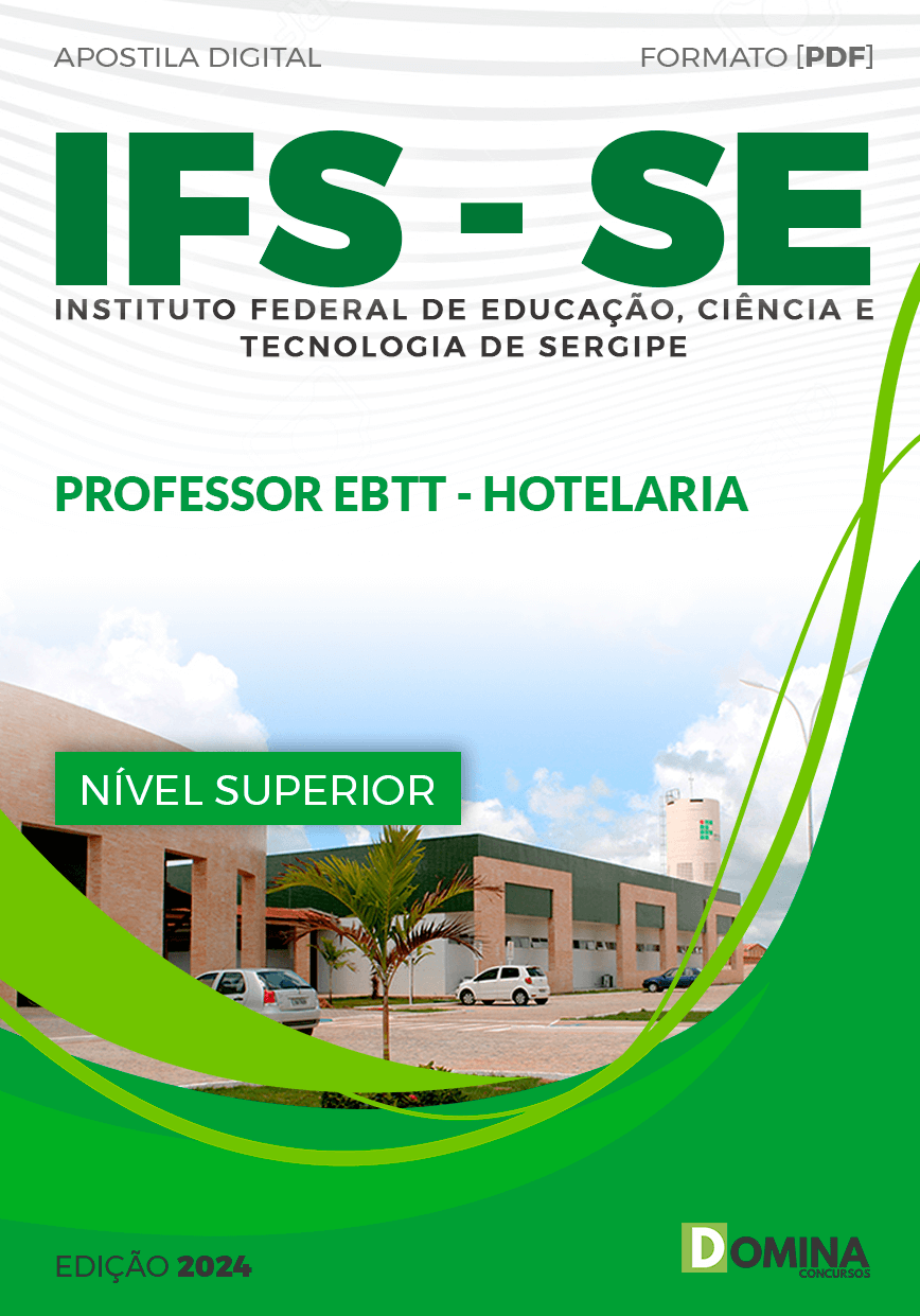Apostila IFS SE 2024 Professor de Hotelaria