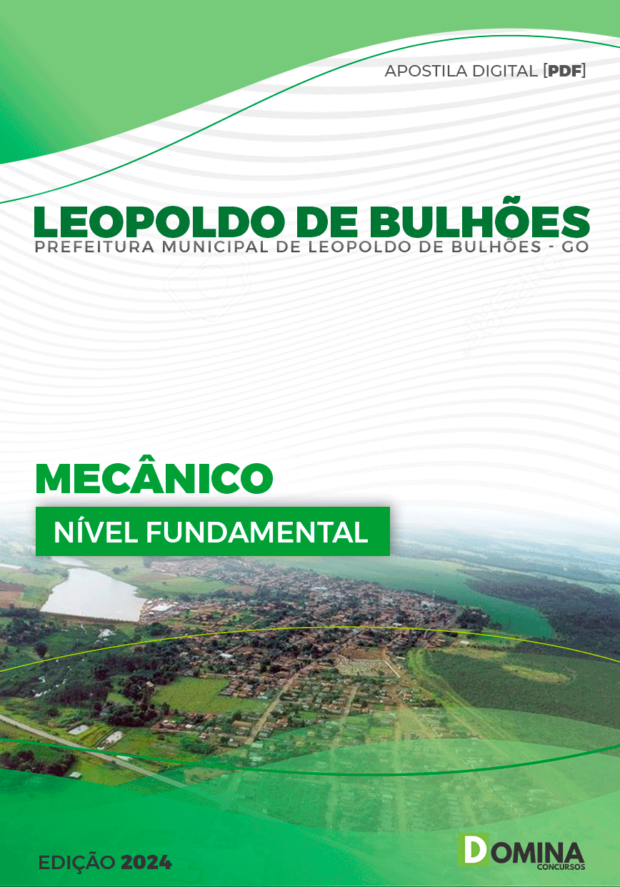 Apostila Prefeitura Leopoldo Bulhões GO 2024 Mecânico