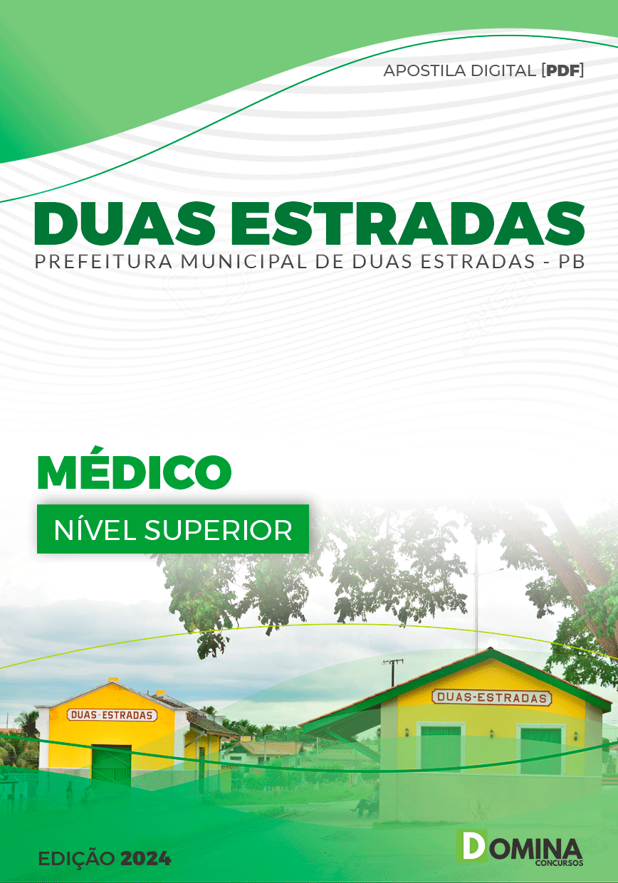 Apostila Prefeitura Duas Estradas PB 2024 Médico