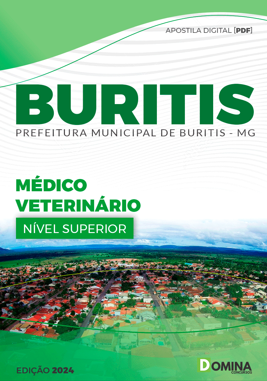 Apostila Prefeitura Buritis MG 2024 Médico Veterinário