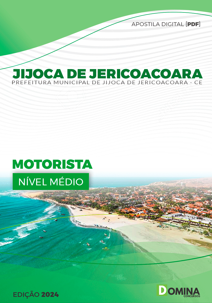 Apostila Prefeitura Jijoca de Jericoacora CE 2024 Mecânico