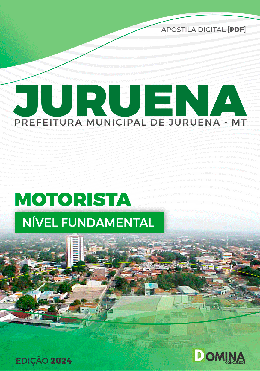 Apostila Prefeitura Juruena MT 2024 Motorista