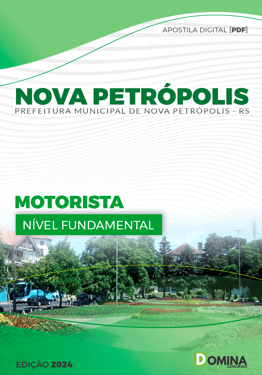 Apostila Prefeitura Nova Petrópolis RS 2024 Motorista