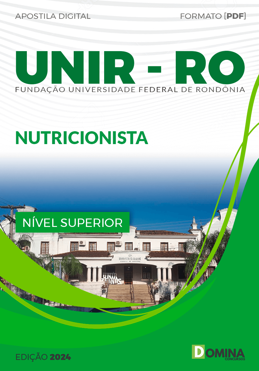 Apostila UNIR RO 2024 Nutricionista