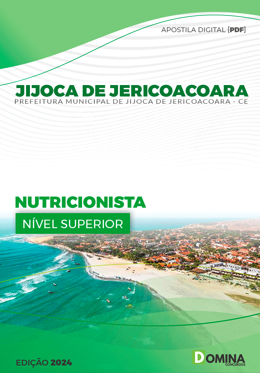 Apostila Prefeitura Jijoca de Jericoacora CE 2024 Nutricionista