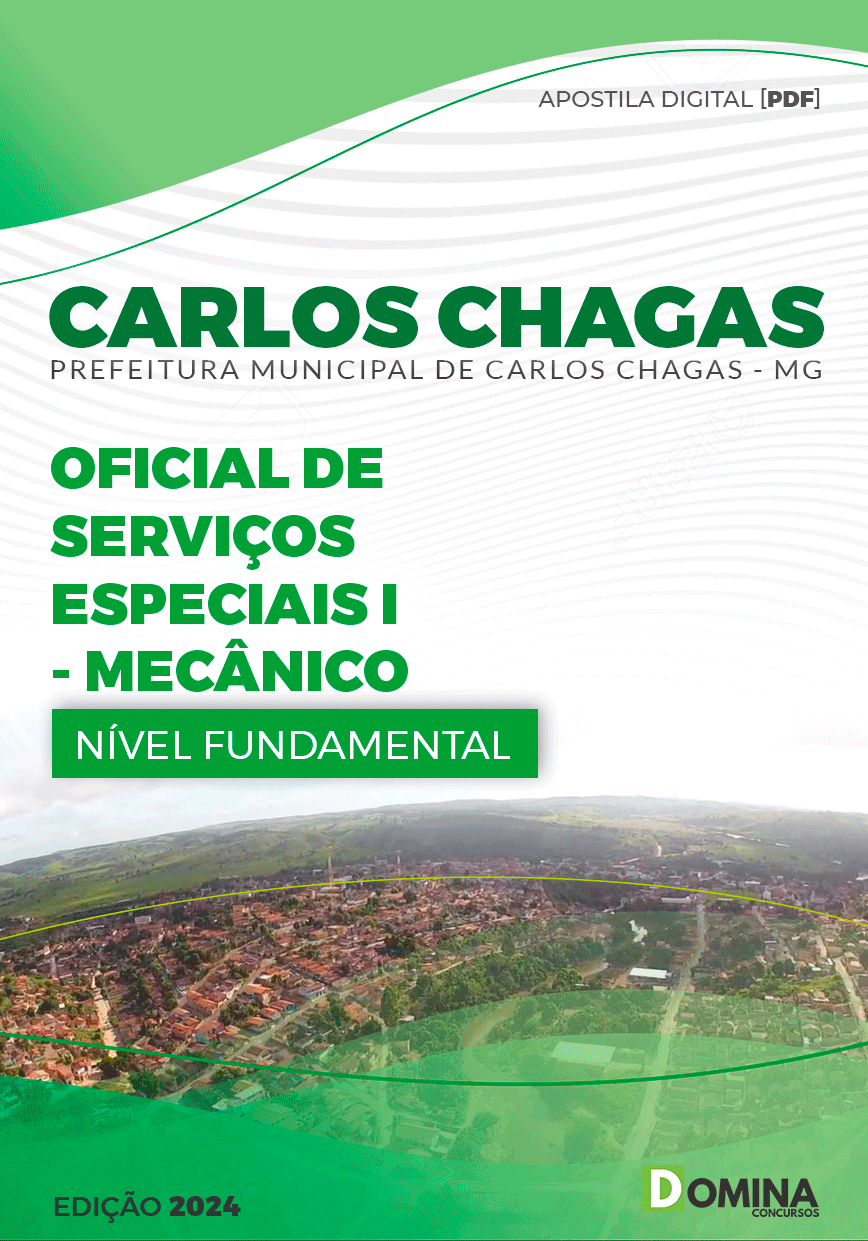 Apostila Prefeitura Carlos Chagas MG 2024 Mecânico