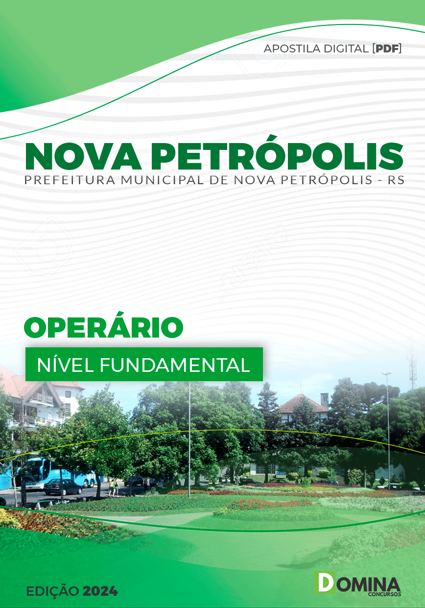 Apostila Prefeitura Nova Petrópolis RS 2024 Operário