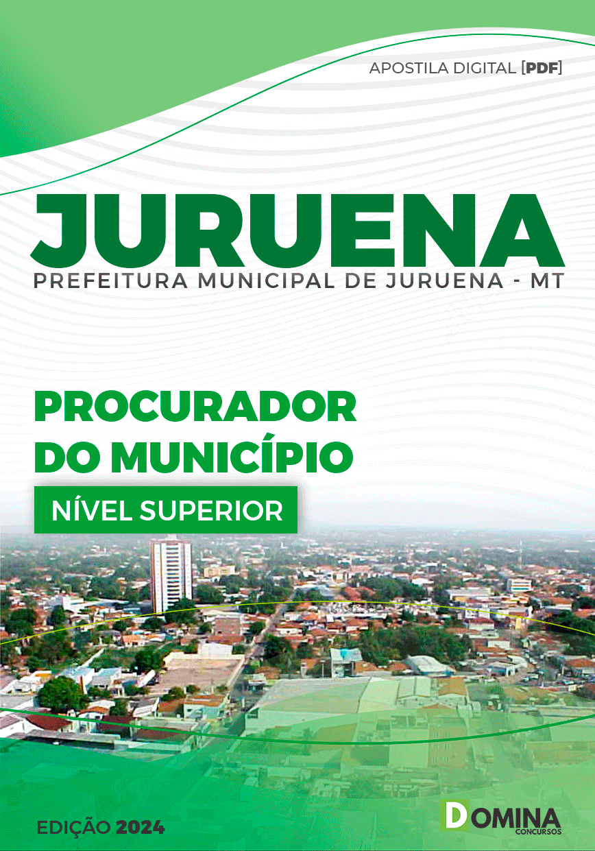 Apostila Prefeitura Juruena MT 2024 Procurador do Município
