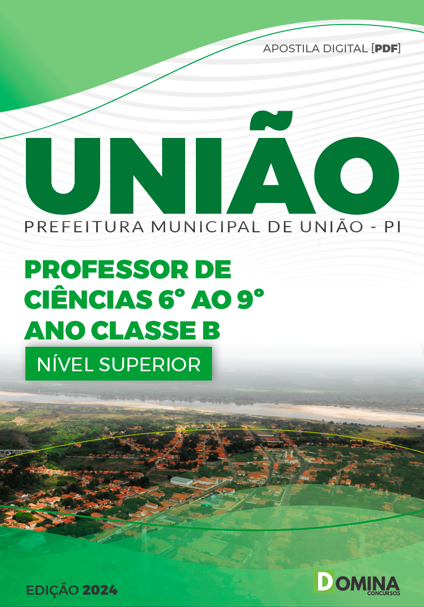 Apostila Prefeitura União PI 2024 Professor de Ciências